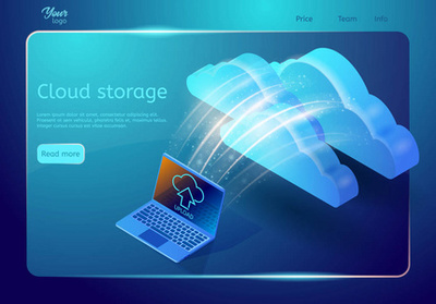 大數據處理、等距數據中心、矢量信息處理和存儲的概念。具有抽象幾何元素的創造性插圖